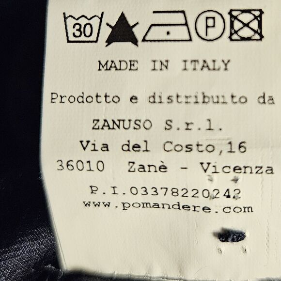 Tuckernuck Pomandere Silk Shirt Dress Medium Navy Minimal Shift Wool Womens 38 - Picture 6 of 15